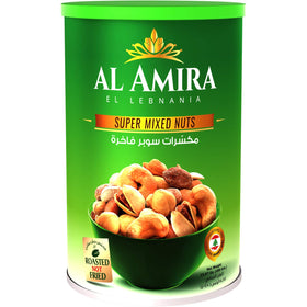 Al Amira Super Baked Mixed Nuts pack, premium snack option