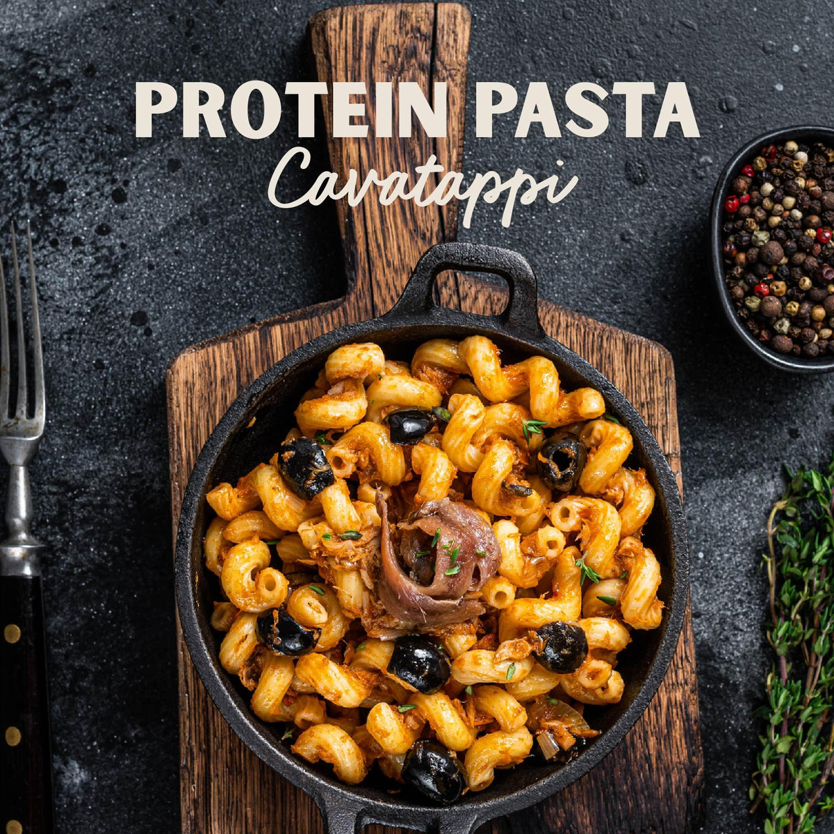 AL DENTE Protein Pasta durum semolina ingredient focus on protein-rich noodles