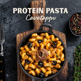 AL DENTE Protein Pasta durum semolina ingredient focus on protein-rich noodles