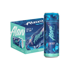 Alani Nu Breezeberry can front view, sugar-free energy boost ideal for workouts