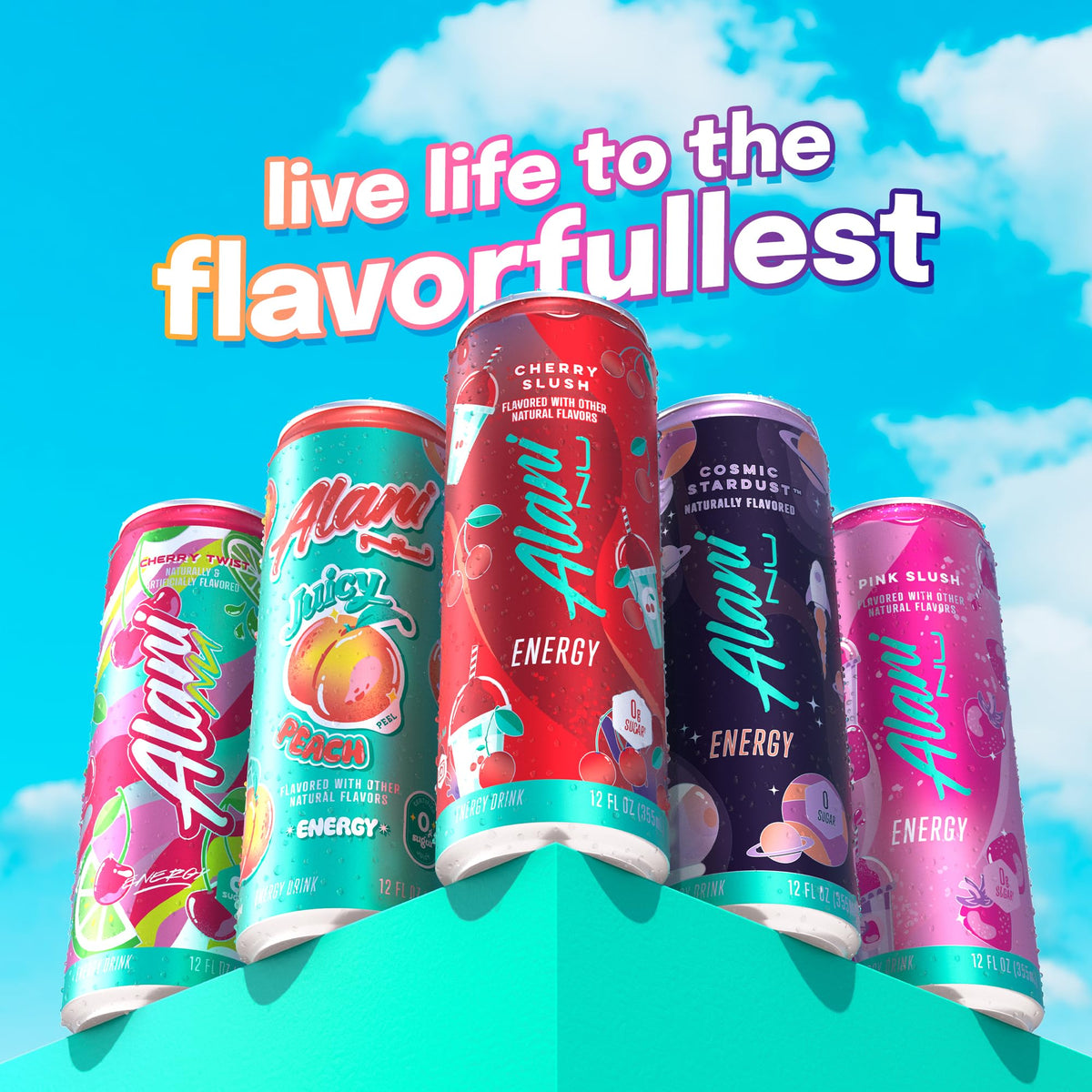 Alani Nu Cherry Slush flavor profile banner highlighting cherry notes