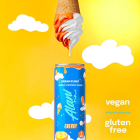 Alani Nu Dream Float cans show bold flavors for any mood.