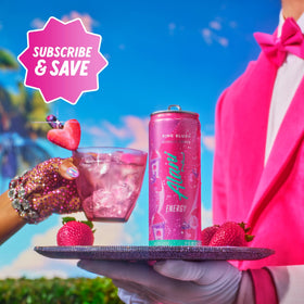 Alani Nu Pink Slush energy scene suggests on-the-go study companion