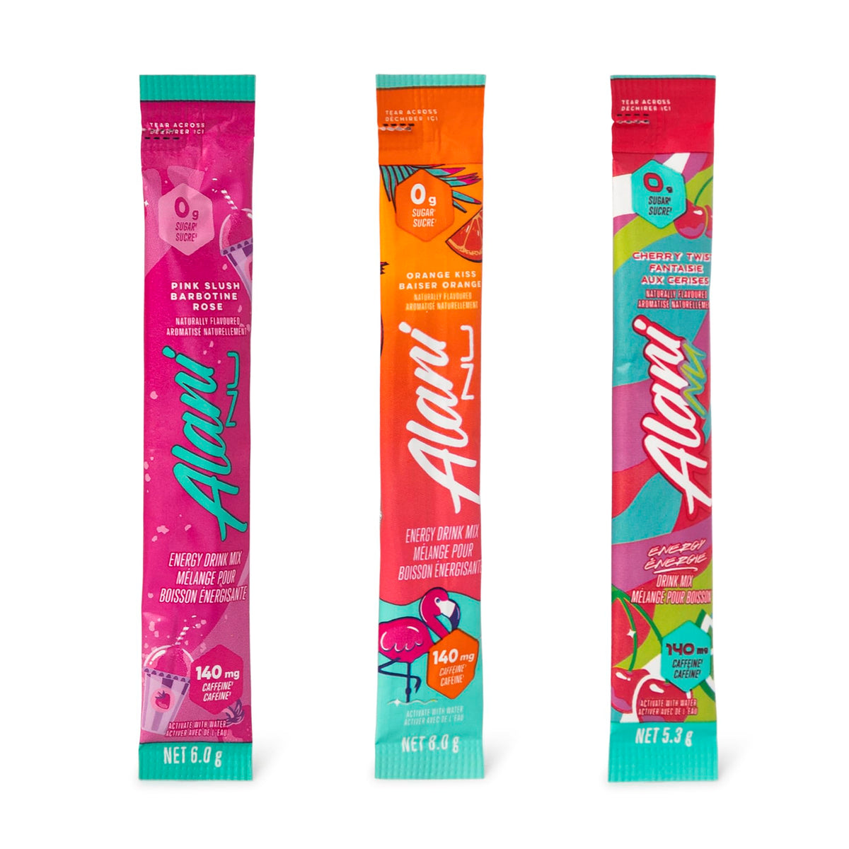 Alani Nu QueBuy straw included with energy mix package.