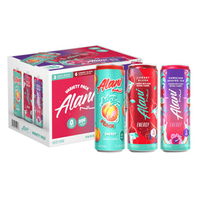 Alani Nu Cherry Slush can highlighting zero sugar and bold flavor for a daytime pick-me-up