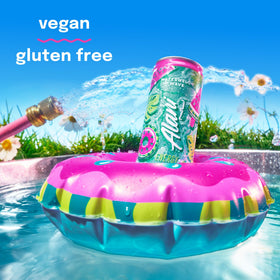 Alani Nu Watermelon Wave ingredients list focused on caffeine and vitamins