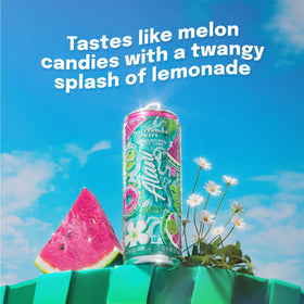 Alani Nu Watermelon Wave on shelf display for easy selection