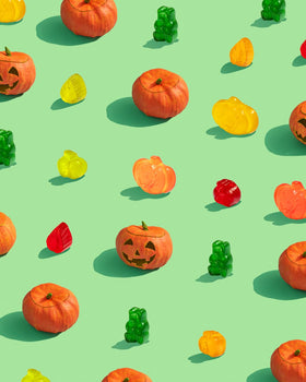 Albanese allergen-friendly gummies are gluten-free and fat-free for sharing.