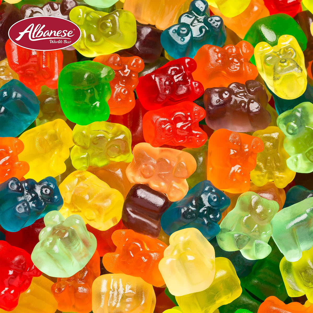 Albanese bears as dessert toppers add visual appeal.