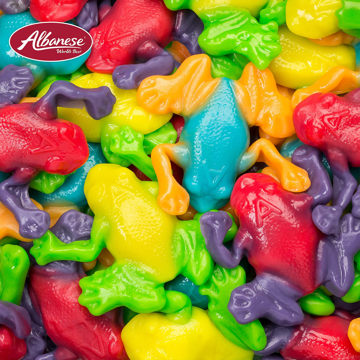 Gluten-free and dairy-free treat from Albanese Rainforest Frogs