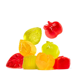Albanese Apple Harvest Gummies reveal McIntosh, Red Delicious and Granny Smith flavors for seasonal tasting.