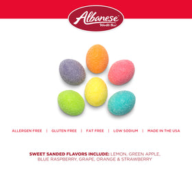 Albanese World's Best Eggstra Special Gummies cherry bears image adds color to treats