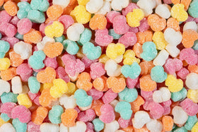 Albanese Gummi Sour Chicks bulk pack option for stocking the pantry.