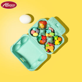 Albanese World's Best Sweet Sanded Gummi Albunnies proudly made in the USA with quality gummies.