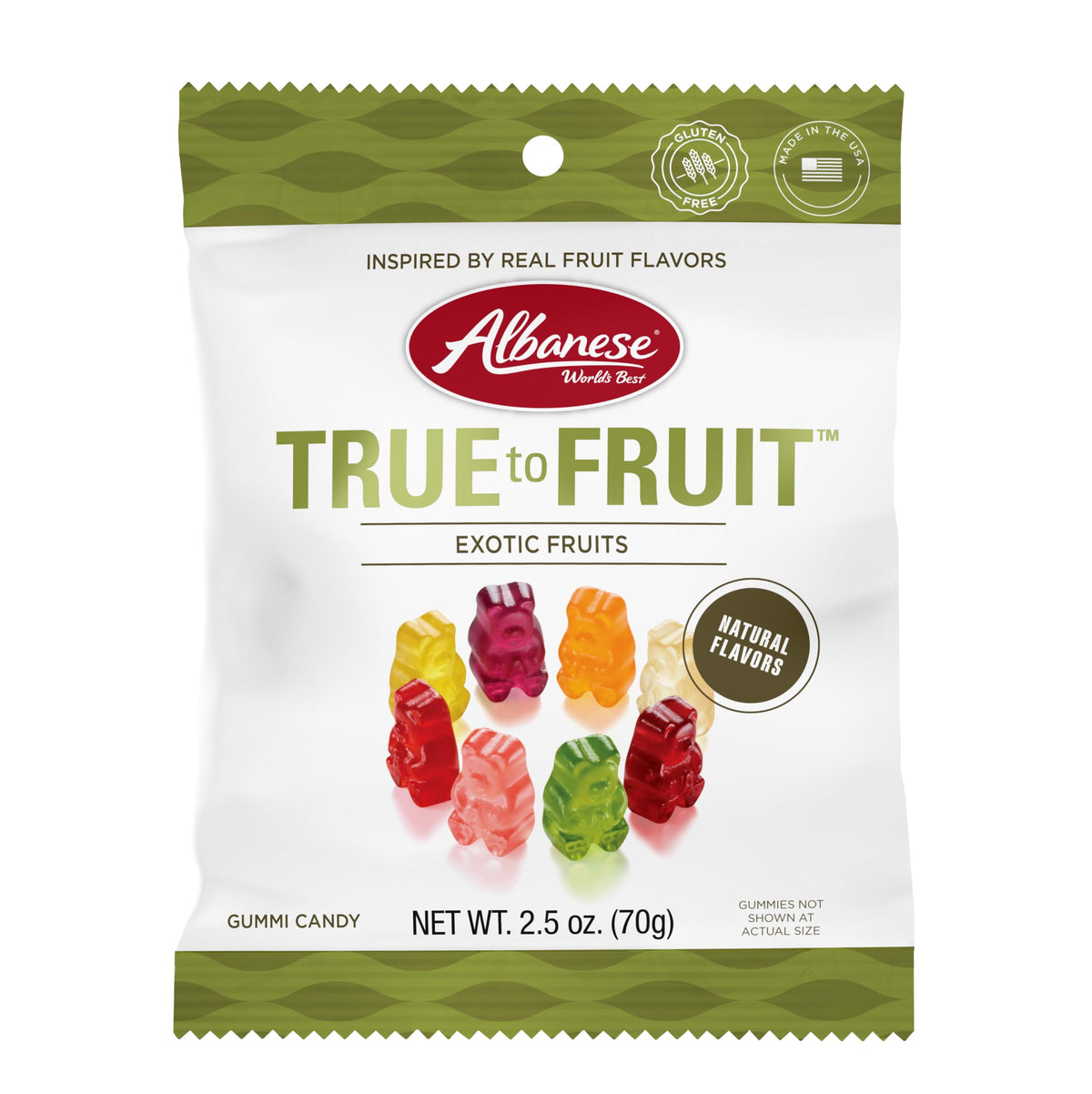 Albanese World’s Best Snack Pack individually wrapped gummies for fresh on-the-go treats.