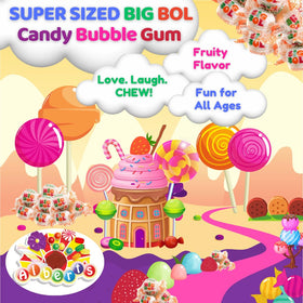 Albert's Jumbo bubble gum packaging catches the eye, perfect for candy dishes and gifting.
