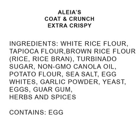 Vegetables with Aleia’s gluten-free crumbs for extra crunch