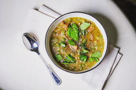 Alessi Autentico Italian soups with vegetables and pasta, hearty comfort in a bowl