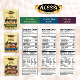 Alessi Autentico Pasta Fazool soup in 6oz can for weeknight dinners