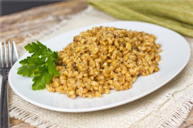 Ready-to-serve Alessi Autentico farro bowl invites quick, satisfying meals.