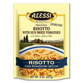 Alessi Autentico sun-dried tomato risotto bowl, quick-prep flavor in a single dish