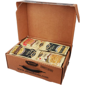 Alessi holiday gift box pastas showcase authentic Italian shapes for quick meals