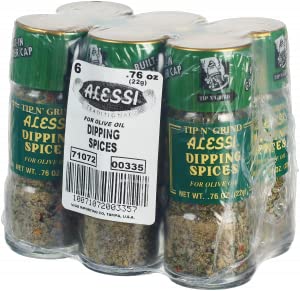 Alessi Italian spices garlic sea salt blend enhances flavor without calories.