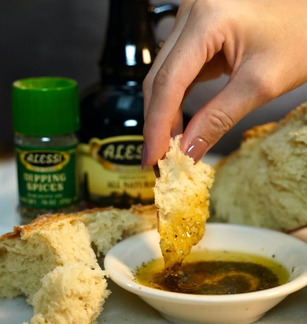 Alessi roasted meat garlic flavor enhancement demonstrated by grinding over dish.