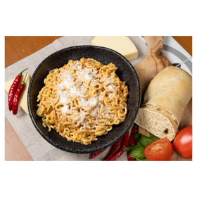 Alessi Italian durum wheat close-up—high-quality texture for satisfying pasta nights.