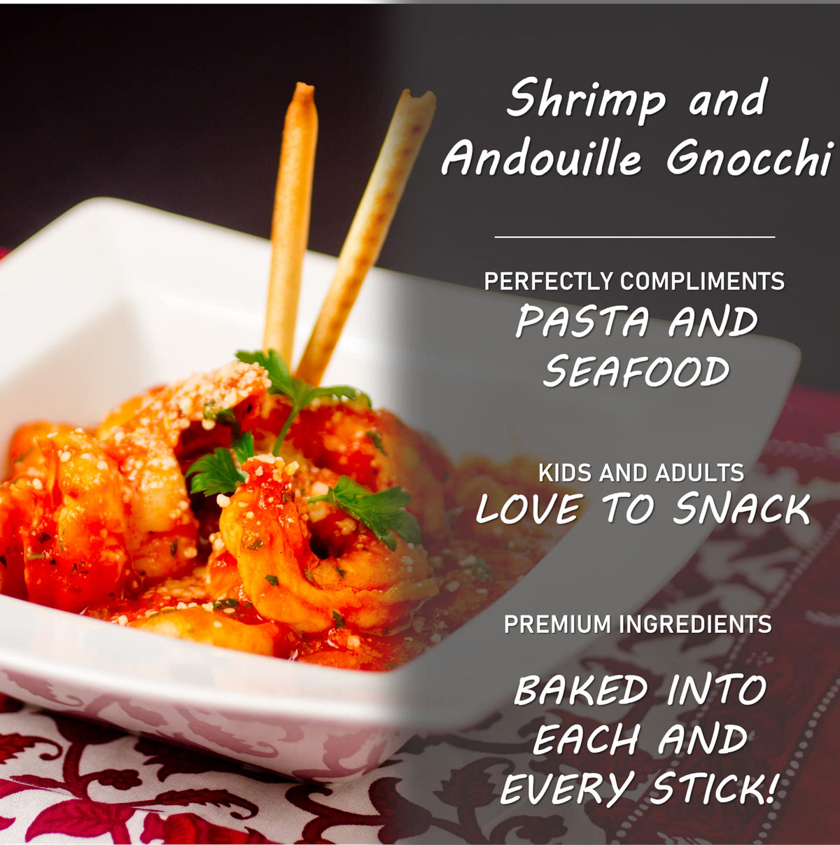 Alessi Sesame Breadsticks gift pack, ready for gifting.