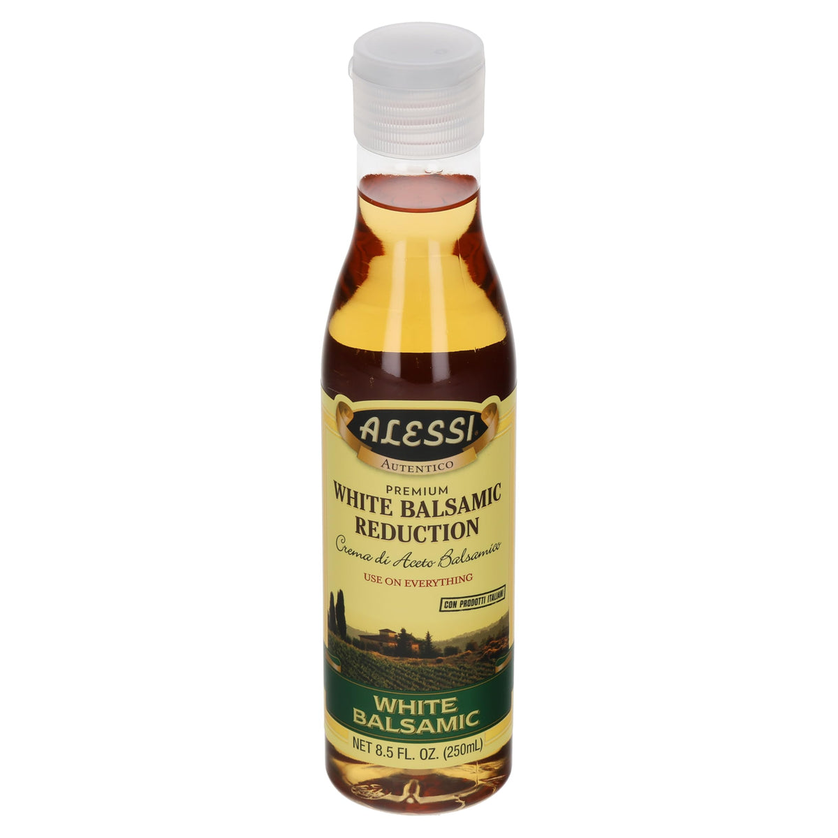 Alessi White Balsamic Reduction over caprese salad for bright balance