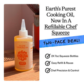 Algae Cooking Club 7oz bottle pack for convenient everyday use