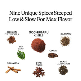 Algae Cooking Club Gochugaru Chili Oil drizzle on pizza elevates crust flavor.