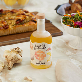 Gift-pack featuring Nara's Garlic Oil for the holiday kitchen