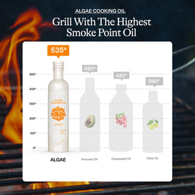 Algae Cooking Club oil enhances dressings and roasted dishes