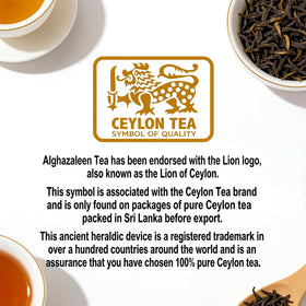 Brewing Alghazaleen tea in a teapot for a brisk cup.