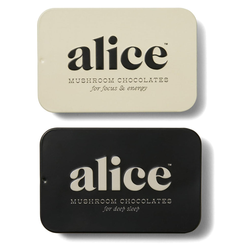 Alice Brainstorm square chocolate boosts sharp focus and clean energy.