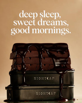 Alice Nightcap magnesium and zinc label suggests relaxing balance before bed.
