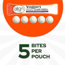 Align probiotic bottle-pour pouch highlight one-billion CFUs per serving.