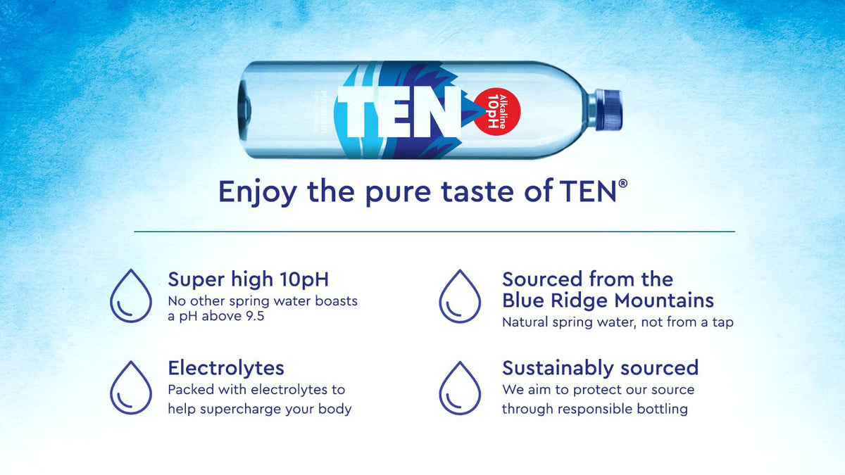 Alkalife TEN spring-origin water from Great Appalachian Valley