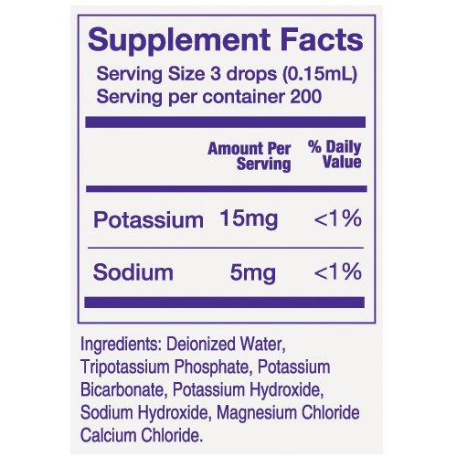 Alkazone drops colorless and odorless, preserving beverage taste.