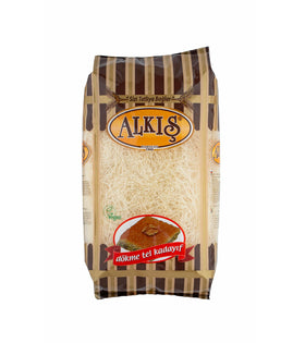 Alkis Kataifi shredded fillo dough bundle for crisp, versatile desserts.