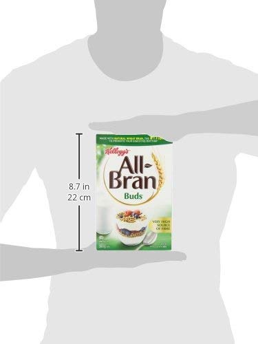 All-Bran Buds cereal bowl with yogurt for a fiber-rich breakfast
