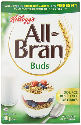All-Bran Buds cereal natural wheat bran close-up highlighting texture