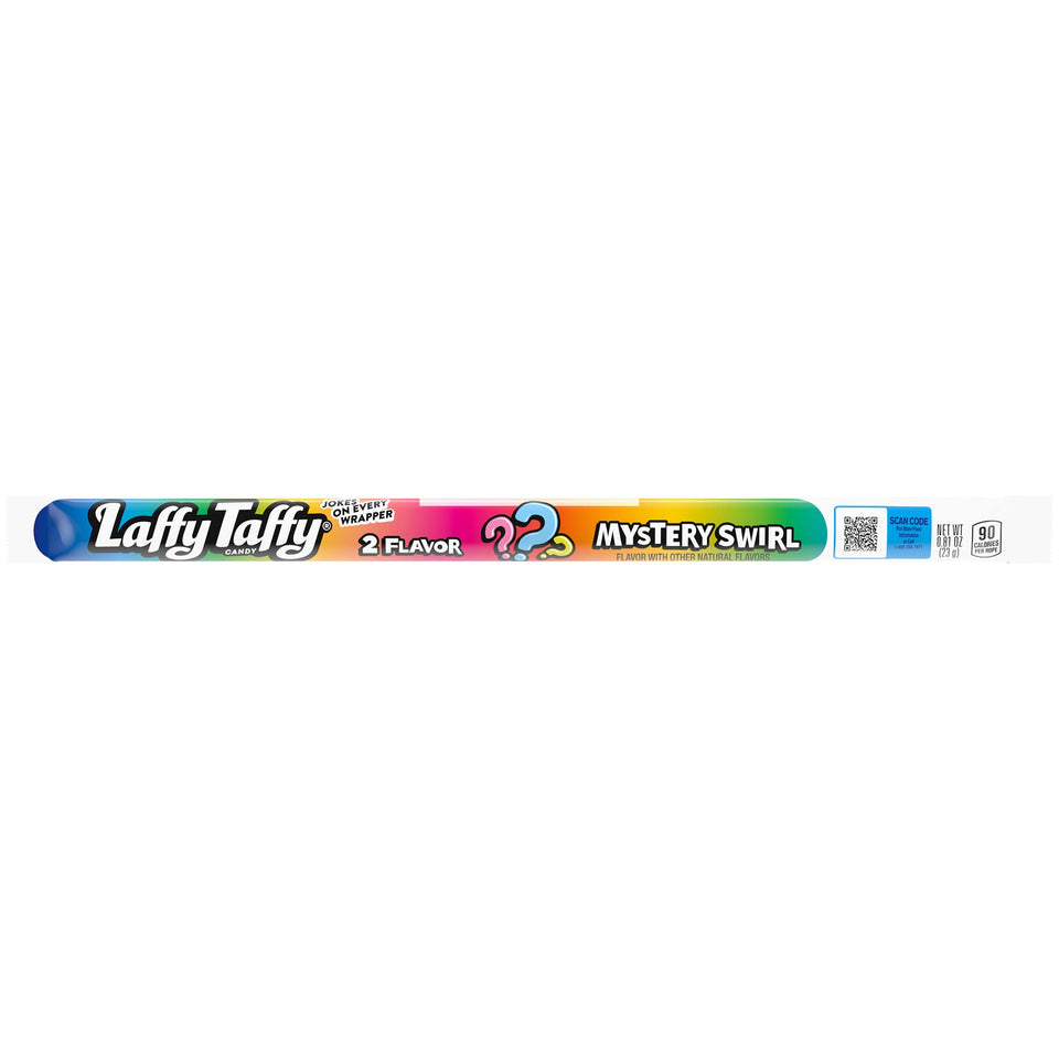 All City Candy Laffy Taffy Rope 2 Flavor Mystery Swirl packaging front—great party snack.