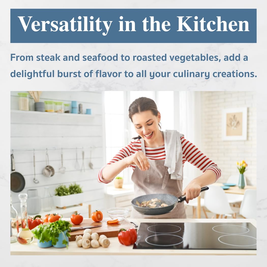 All Goods coarse-grain grinder focus enables precise seasoning for meats