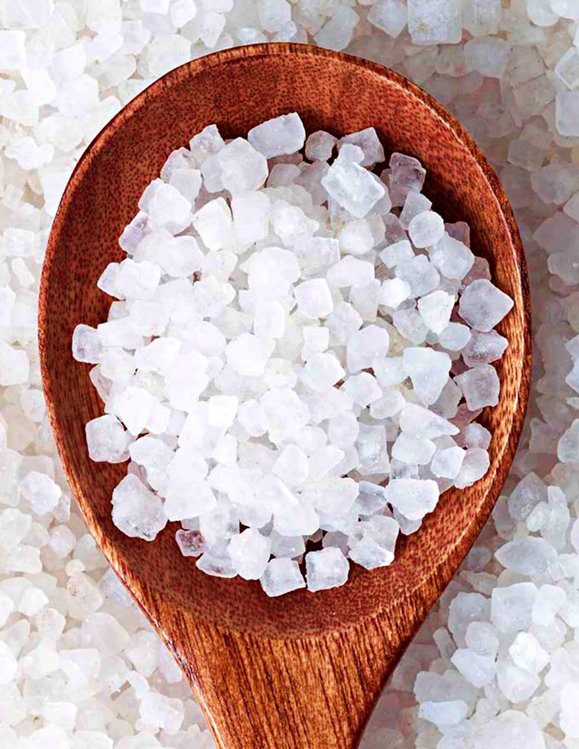 All Goods Mediterranean Sea Salt label emphasizing pure origin for clean flavor in cooking