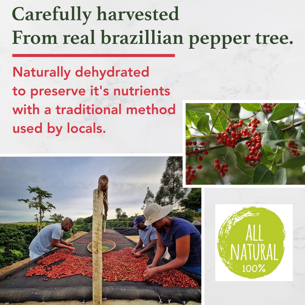 All Goods pink peppercorns grinder refill: convenient whole berries ready to grind