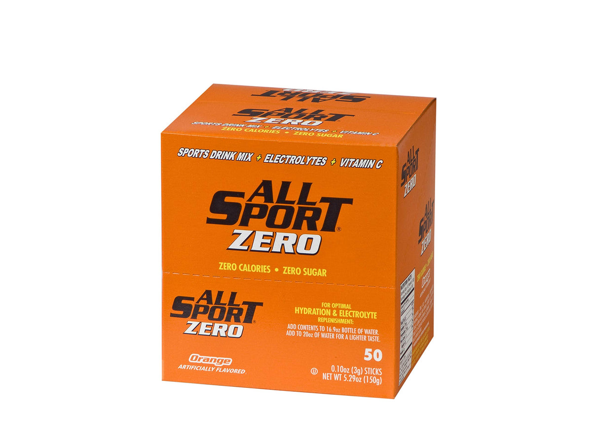 All Sport zero-calorie electrolyte pack ready for on-the-go hydration