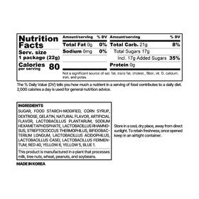 All That Sweet' Mallow Pop Rainbow in kids lunchbox for a fun snack.
